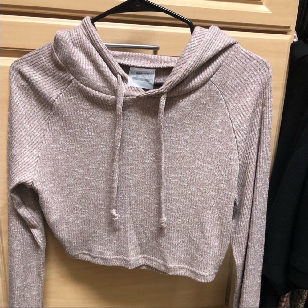 Gymshark slounge cropped long sleeve